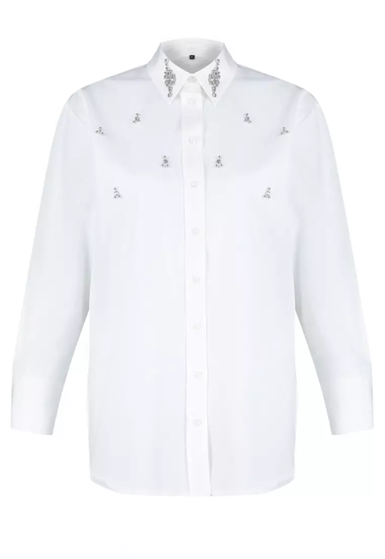 TRENDYOL Stone Detailed Shirt